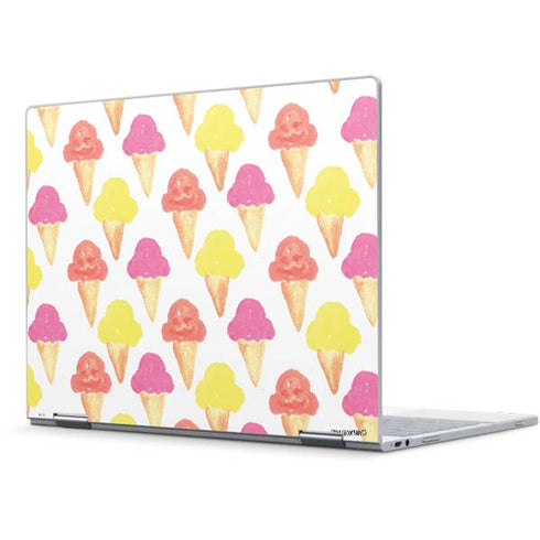 Bouffants and Broken Hearts Ice Cream Pixelbook Skin